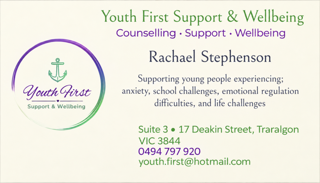 Youth First Support & Wellbeing